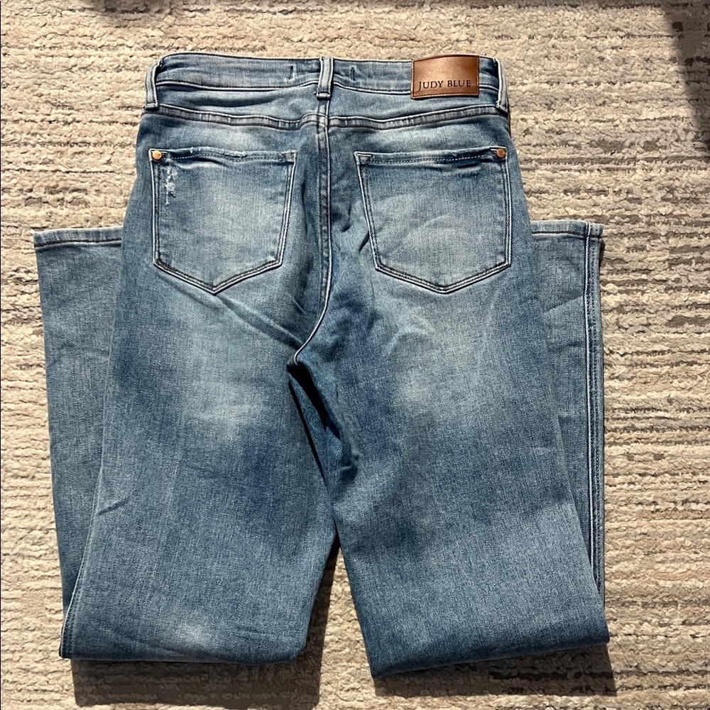 Judy Blue BootCut Straight Classic Blue Women's Jeans